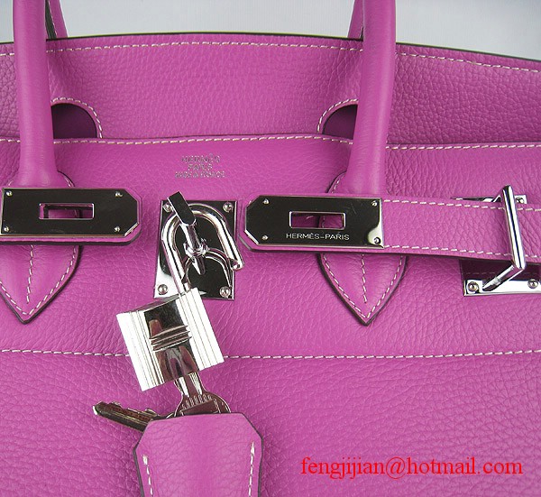Hermes Birkin 42cm Togo Leather Bag 6109 Peachblow silver padlock Hermes Birkin 42cm Togo Leather Bag 6109 Peachblow silver padlock